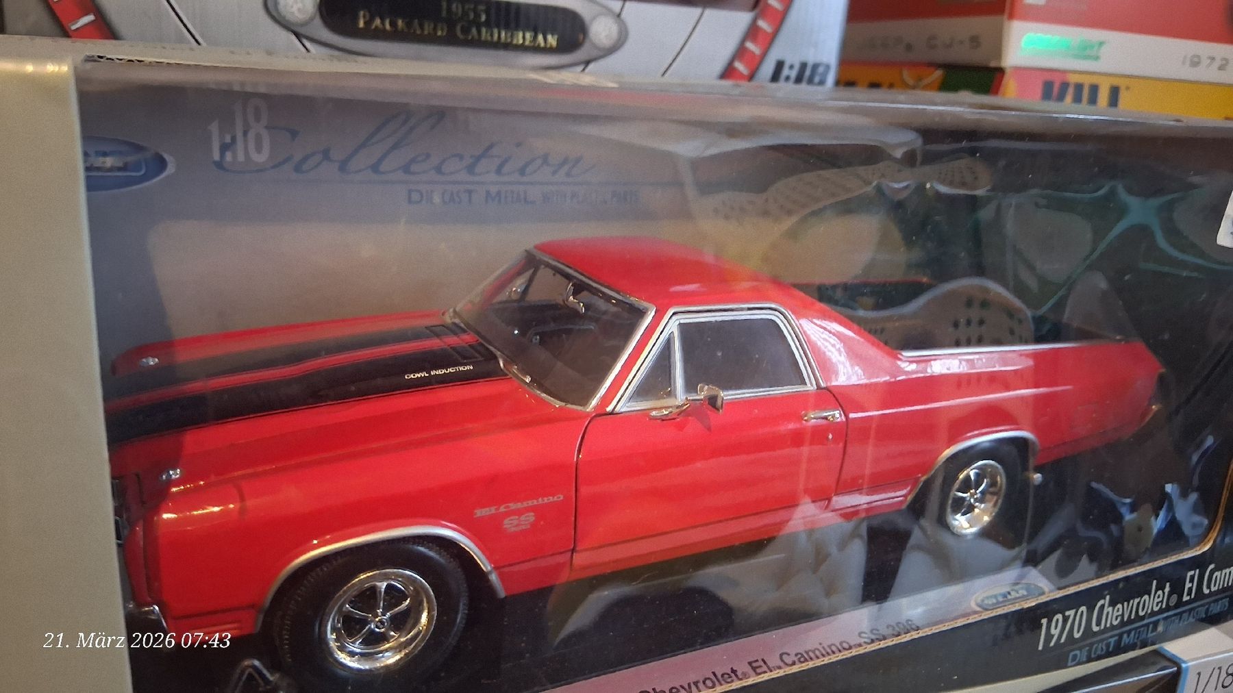 Welly Modellini d'auto: 1:18 1970 El Camino – Nuovo (secondo la descrizione) da Wolfenschiessen venduto da 2-stroke-garage 2