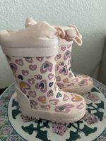Gummistiefel mit Herzmuster Grösse 20