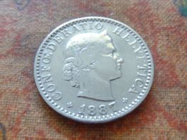 20 Rp. 1887  (A)