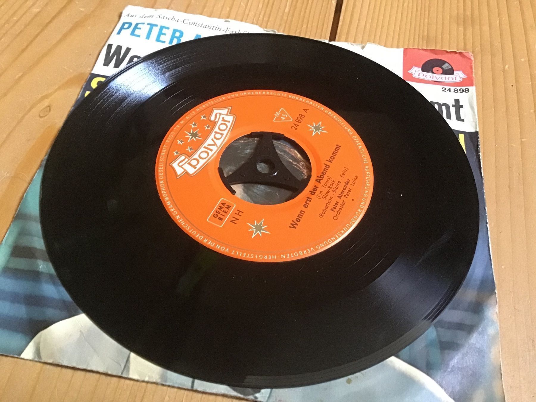 Dischi in vinile: single, Peter Alexander, wenn erst der a – Usato da liestal venduto da makai05 1