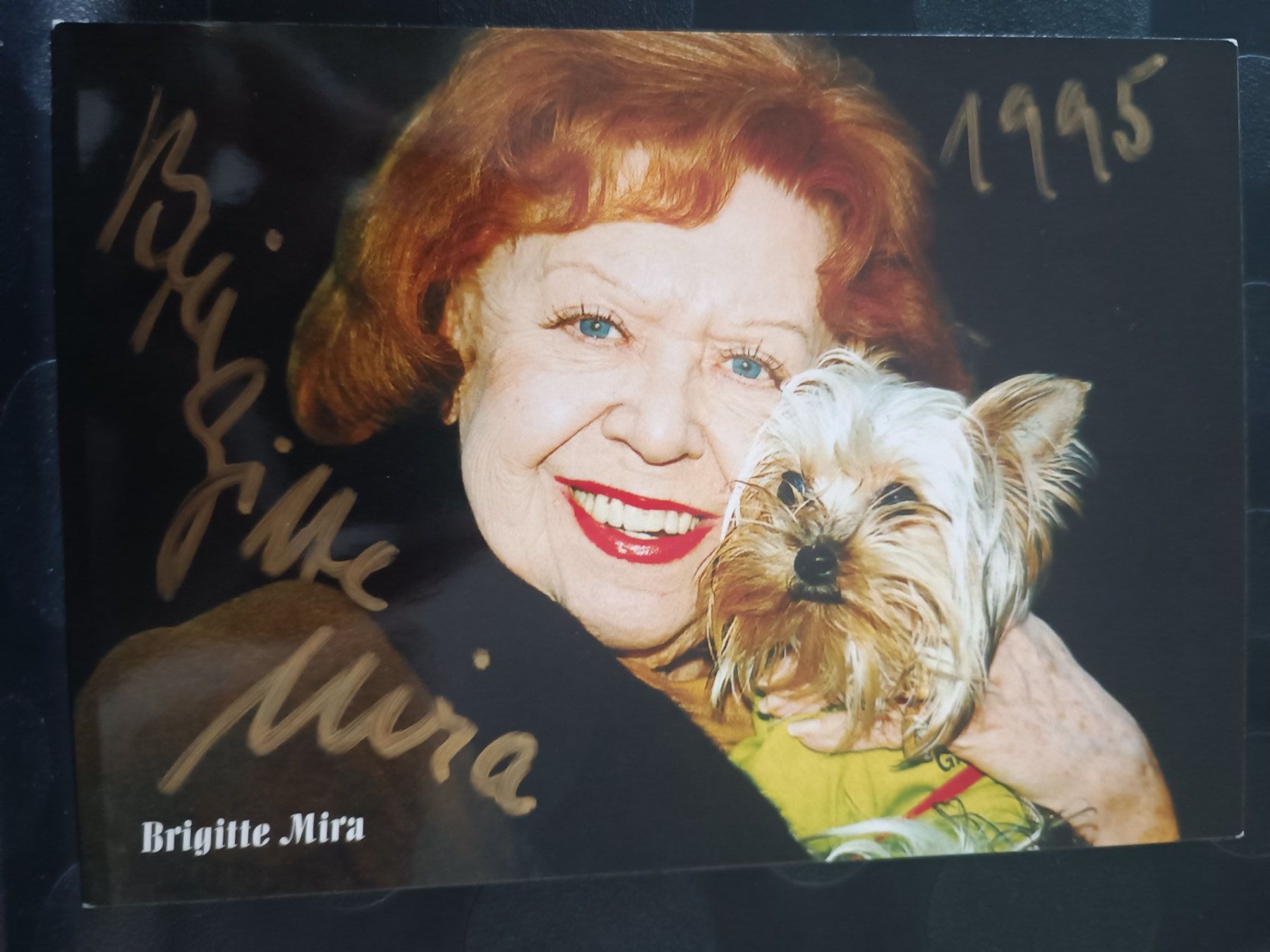 Autografi: Brigitte Mira - handsigniert – Usato da Menziken venduto da Artographs