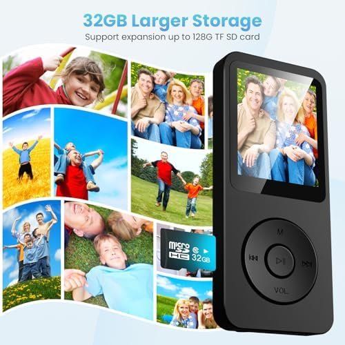 Lettore multimediale portatile: 32GB MP3 Player Bluetooth 5.3 1.8 TFT Farbbildschirm HiFi – Nuovo e nell'imballaggio originale da Hundwil venduto da pac_6jh8 6