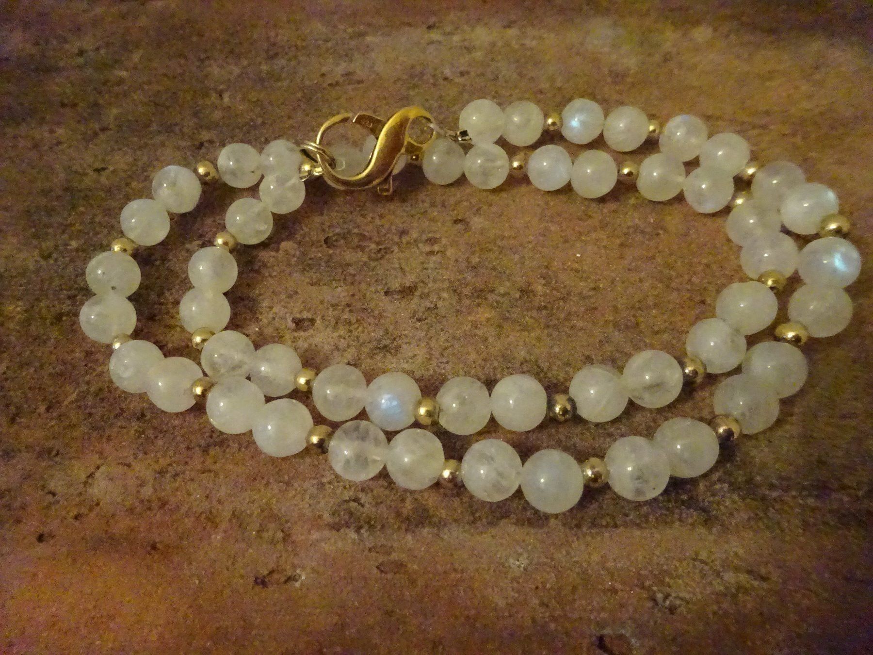 Catenine: Kette Mondstein / 925 Silber vg. – Usato da Esslingen venduto da FetteSchnecke 2