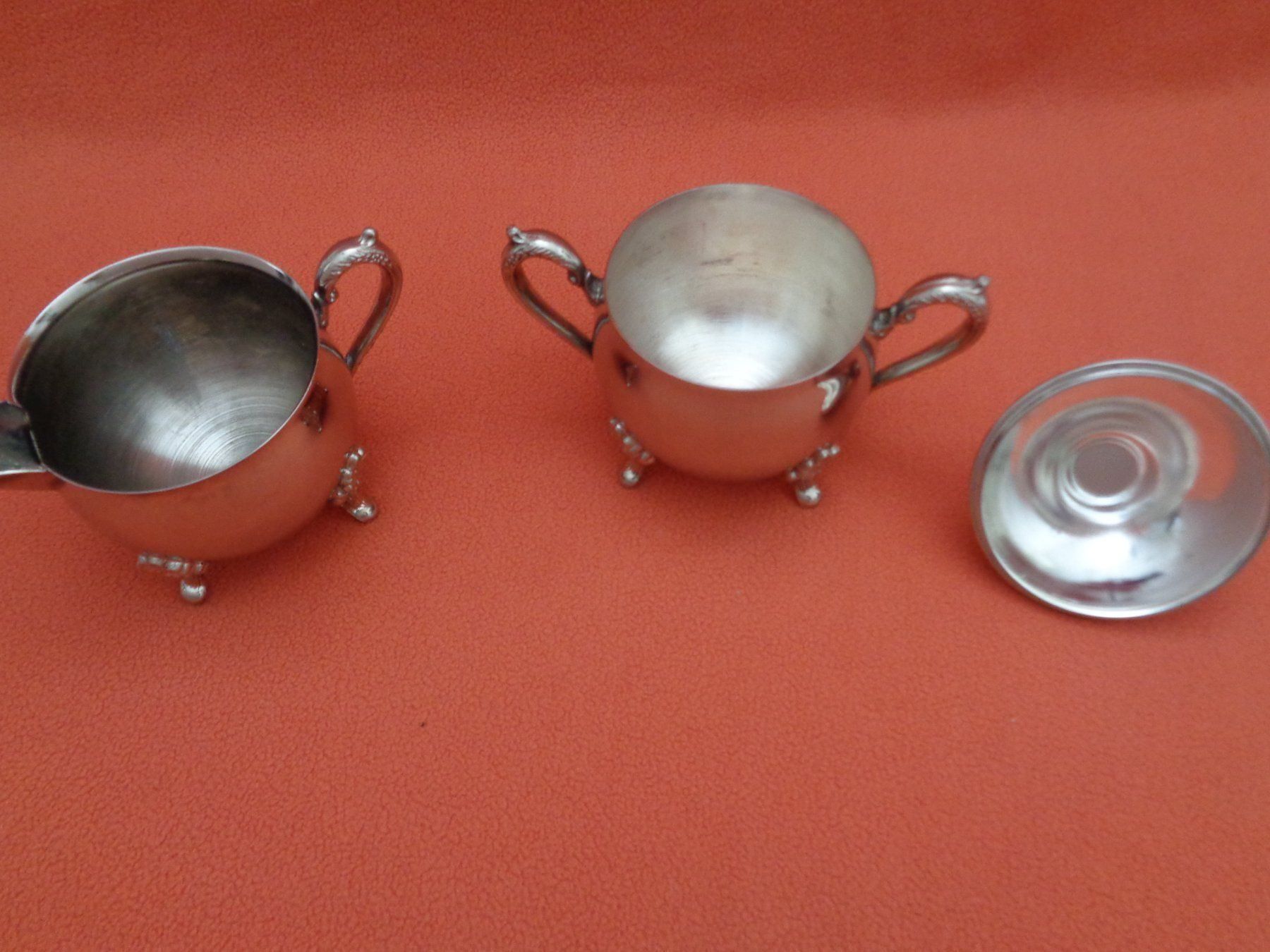 Geschirrsets: Teeservice 4-teilig Vintage versilbert? – Gebraucht aus Chur von omonia 8