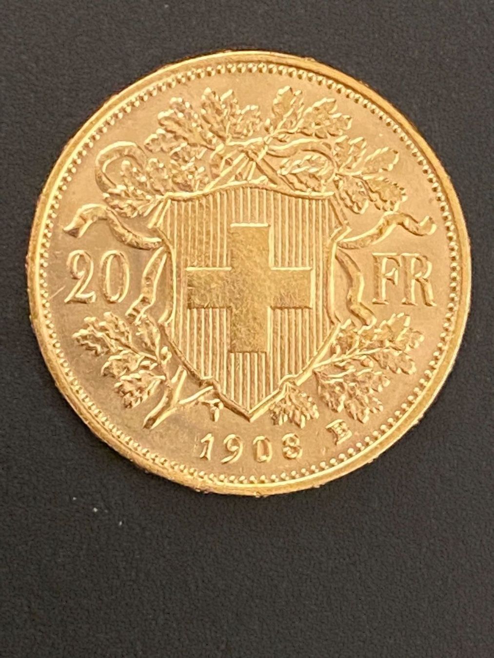 Tutti le monete: Goldvreneli RAR 20-er 1903 B – Nuovo e nell'imballaggio originale da Untersiggenthal venduto da byiggy