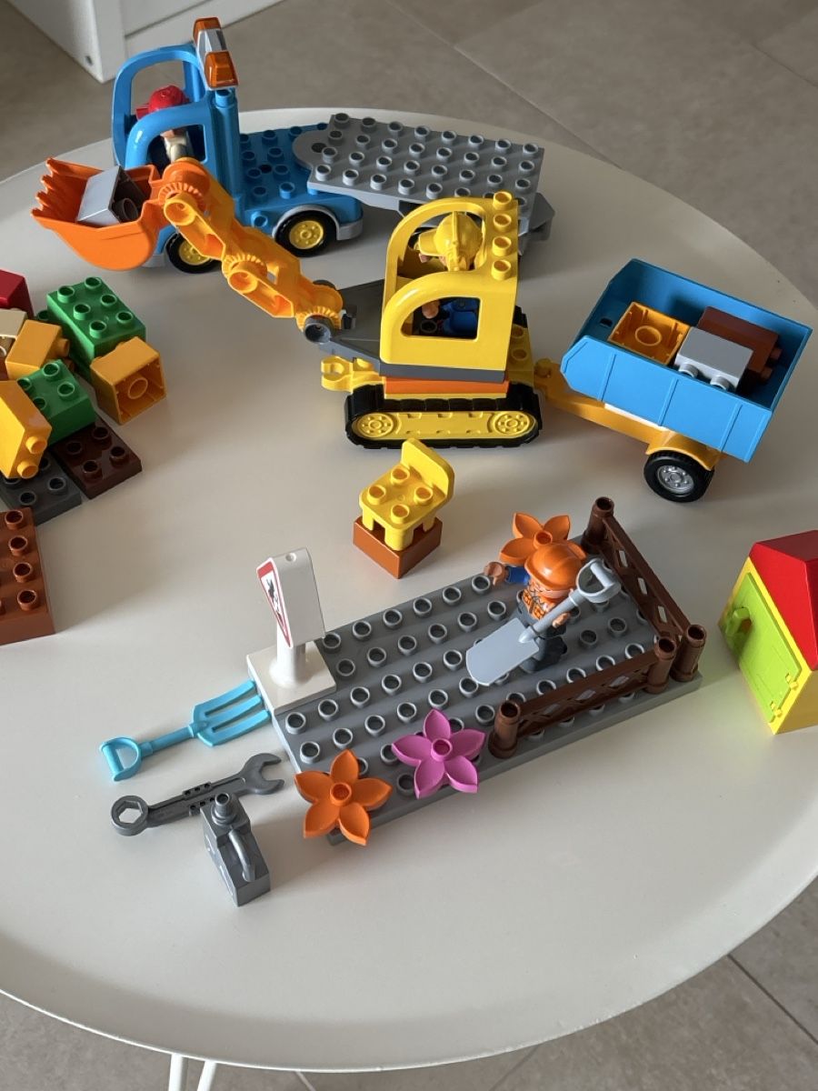 Lego Giocattoli: Duplo chantier improvisé – Usato da Lausanne venduto da pabernard 4