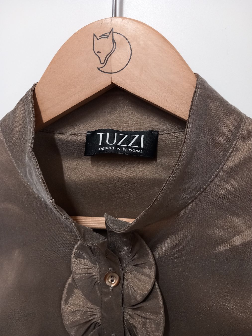 Camicette: Lange Stretch-Bluse TUZZI Gr.40 – Usato da Gwatt (Thun) venduto da umwelt-brocki 2