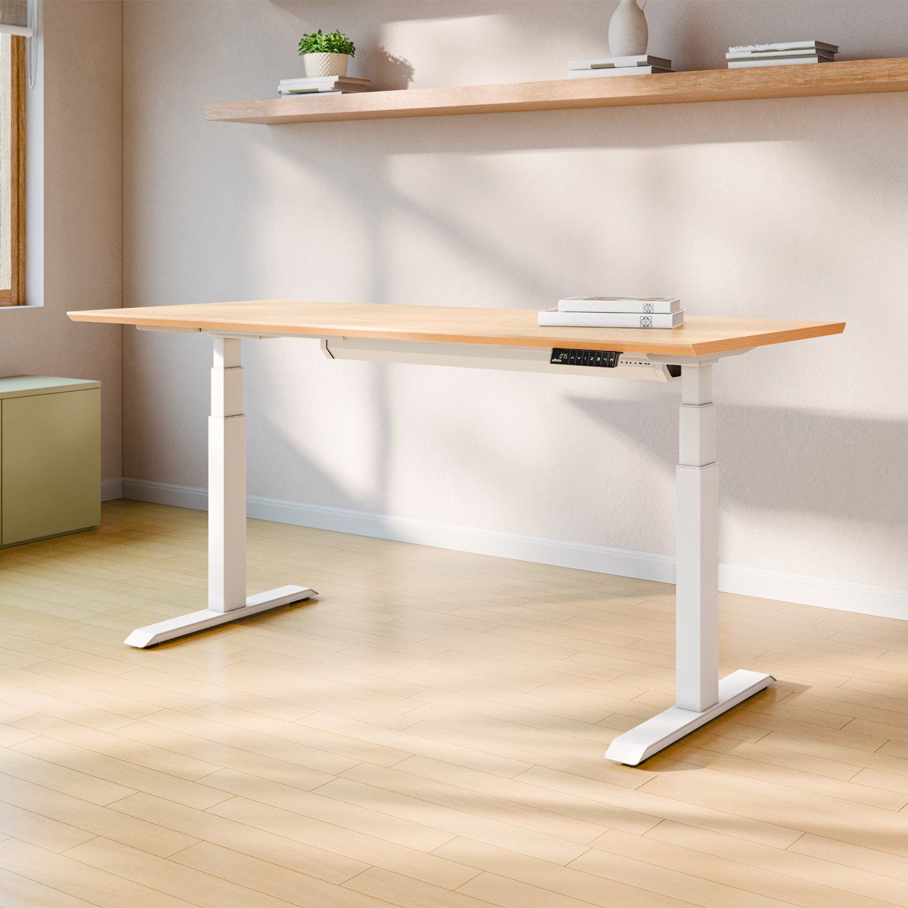 Schreibtische: Ofinto Bürotisch Elevate mit Kabelmanagement-System, 160x80 – Gebraucht aus Cham von Belsi