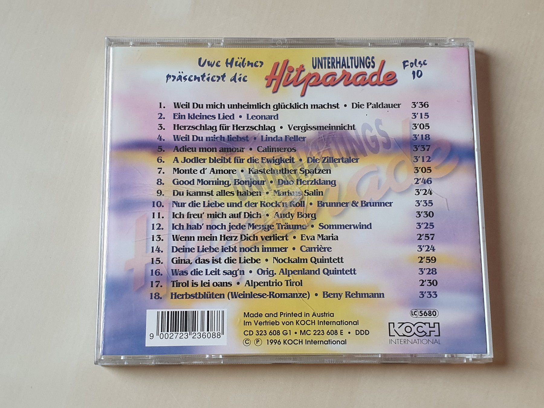CD: Unterhaltungshitparade Folge 10 – Usato da Stansstad venduto da collectorsshop 1