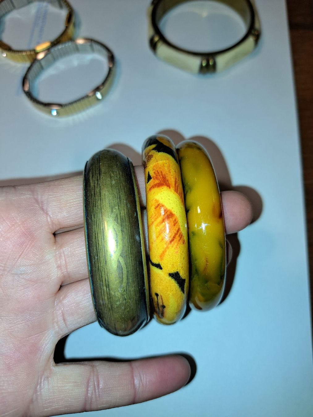 Armbänder & -reifen: Vintage Armreifen – Gebraucht aus Kölliken von Upcycling-by-Mc-TAM 3