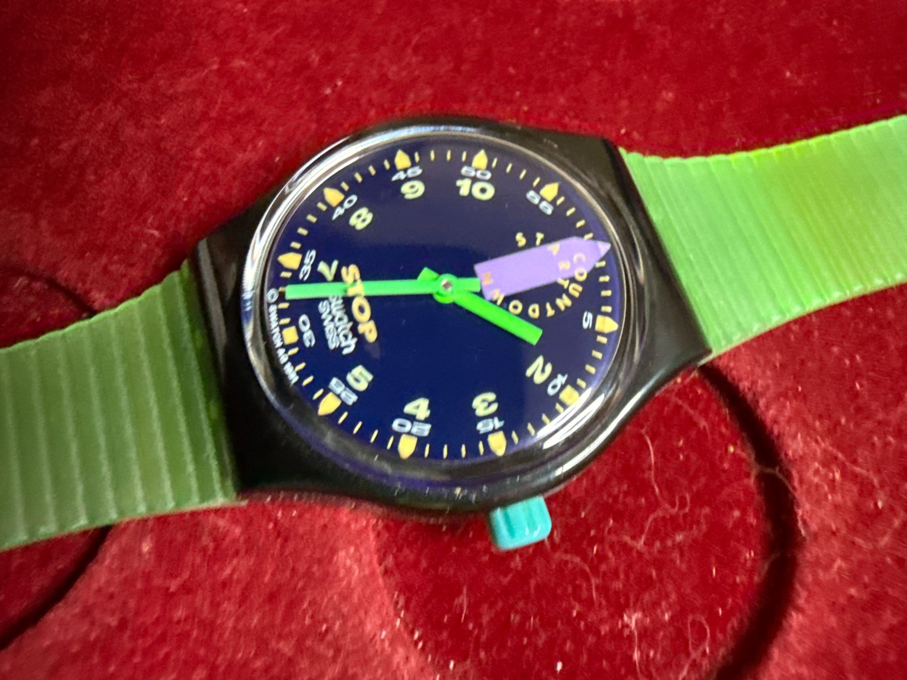 Swatch Orologi: Stopp Swatch 1991 – Usato da Pfeffingen venduto da Allhandelklgwatches 1