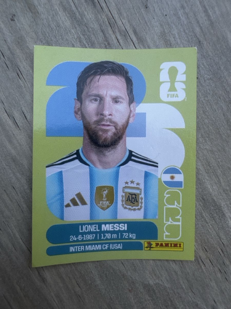 Panini Sammelbilder & Trading cards: FIFA WM 2026- Lionel Messi - ARG17 – Neu (gemäss Beschreibung) aus Uerikon von GeriO