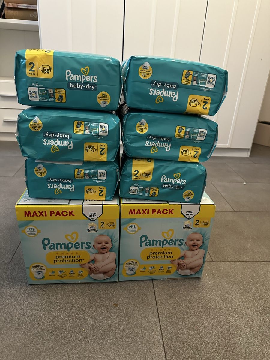 Pampers Secchi per pannolini & Pannolini: Pampers Grösse 2 – Nuovo e nell'imballaggio originale da Luzern venduto da shi_d8fd