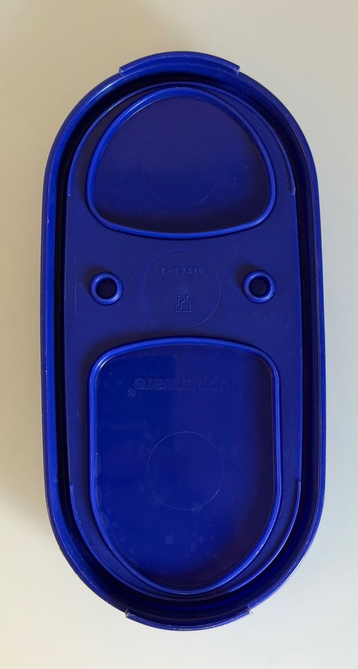 Tupperware Contenitori & Simili: Tupperware Vorratsdose 1.7 l, blau – Usato da Niederhasli venduto da Erwied 8