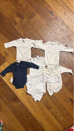 Baby Bodies Set, Gr 52/55 - 1 Monate, Langarm, Herbst/Frühli