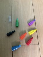 Stapelbarer Buntstift mit 7 Farben gebrauchter Zustand