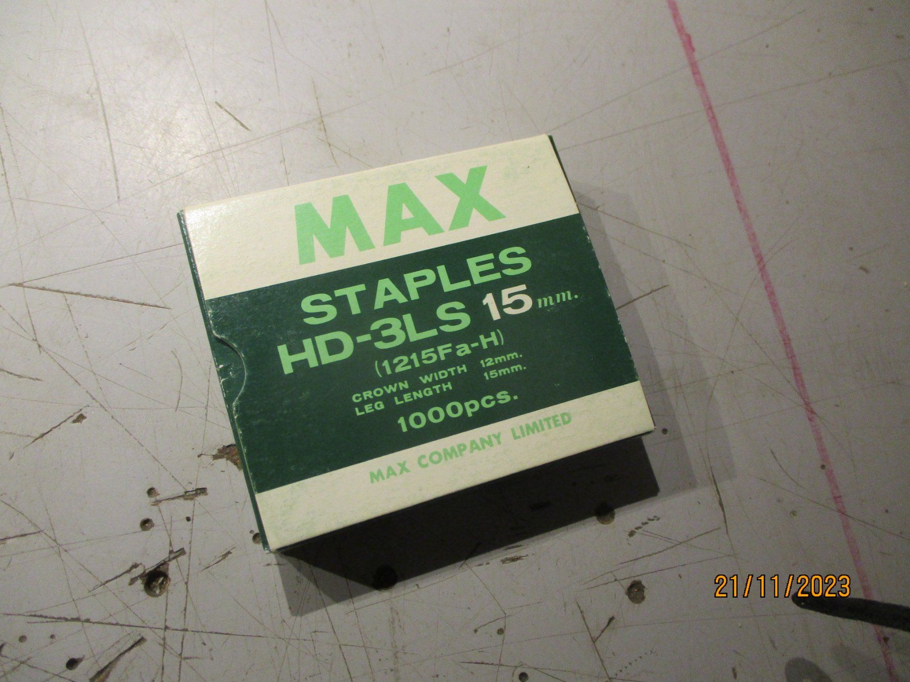 Blocs de correspondance: MAX STAPLES 1215 Fa-H – Neuf avec emballage d'origine à Langnau i. E. par Superseven69