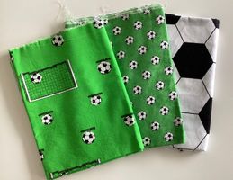 Baumwollstoffe Fussball