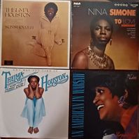 4 × LP Soul/Jazz div. 60er - 80er, in sehr gutem Zustand