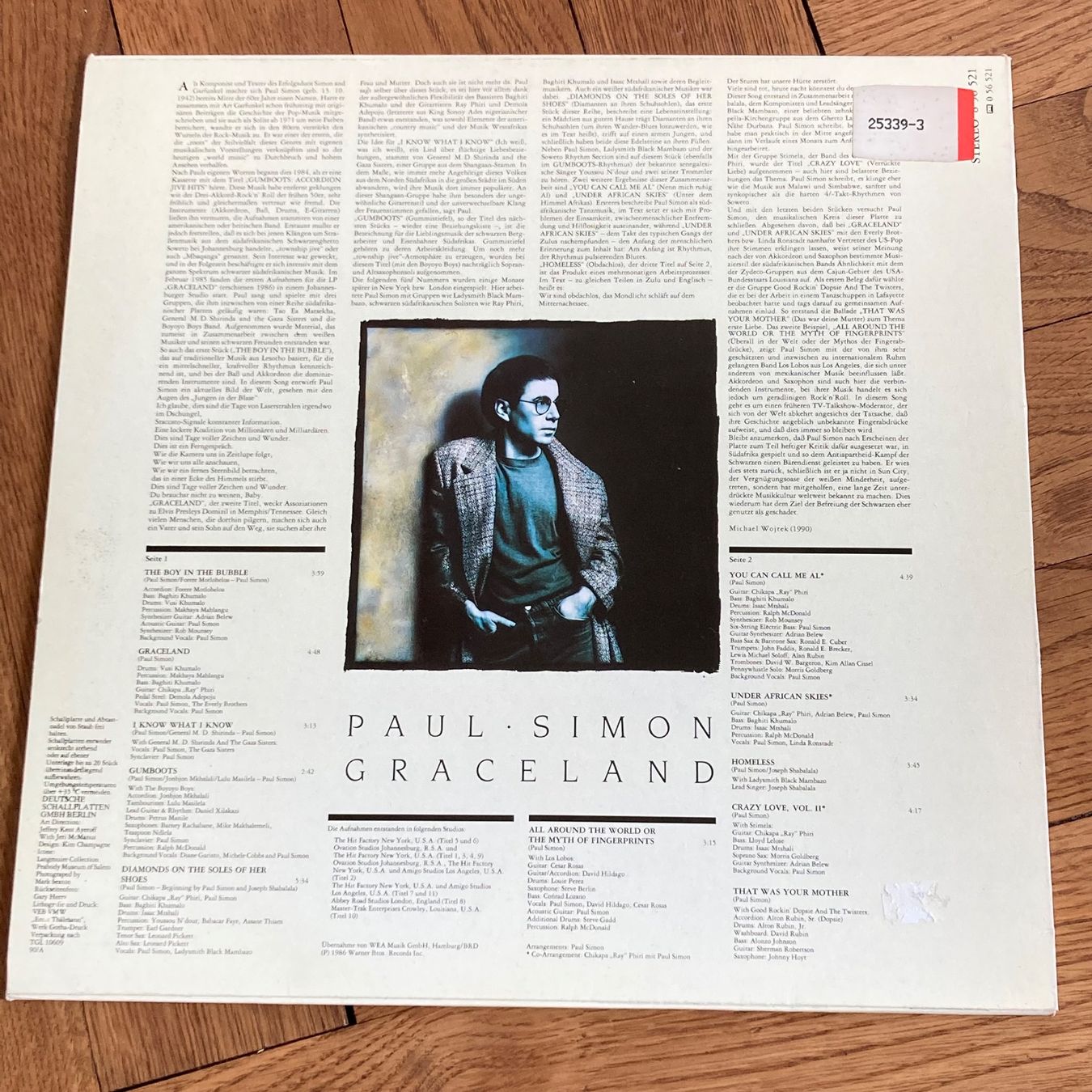 Schallplatten: Paul Simon - Stranger To Stranger, LP & Graceland, LP – Gebraucht aus Bern von Ntsamina 5