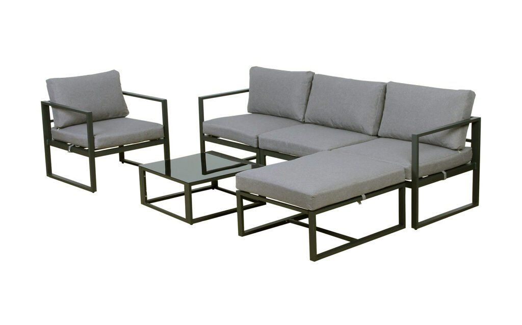 Divani: Lounge KASSANDRA anthrazit - Gratis Versand – Nuovo e nell'imballaggio originale da Kleinwangen venduto da Maluwa_GmbH 3