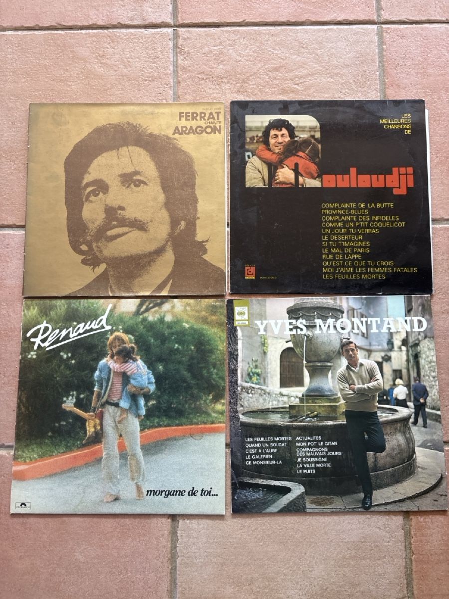 Vinyles: Lot de 4 vinyles – D'occasion à Prangins par oli_6gk6
