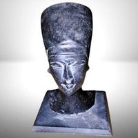 🖤Ägypten Büste Nofretete Stein Skulptur Figur Pharao 🇪🇬🖤