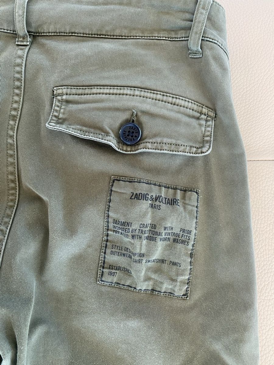 Zadig & Voltaire Pantaloni: Zadig & Voltaire Cargohose olive Size 14A-S – Nuovo (secondo la descrizione) da Meggen venduto da 6003Luzern 6