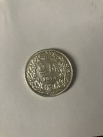 2 Franken 1944 Helvetia Münze Silber guter Zustand