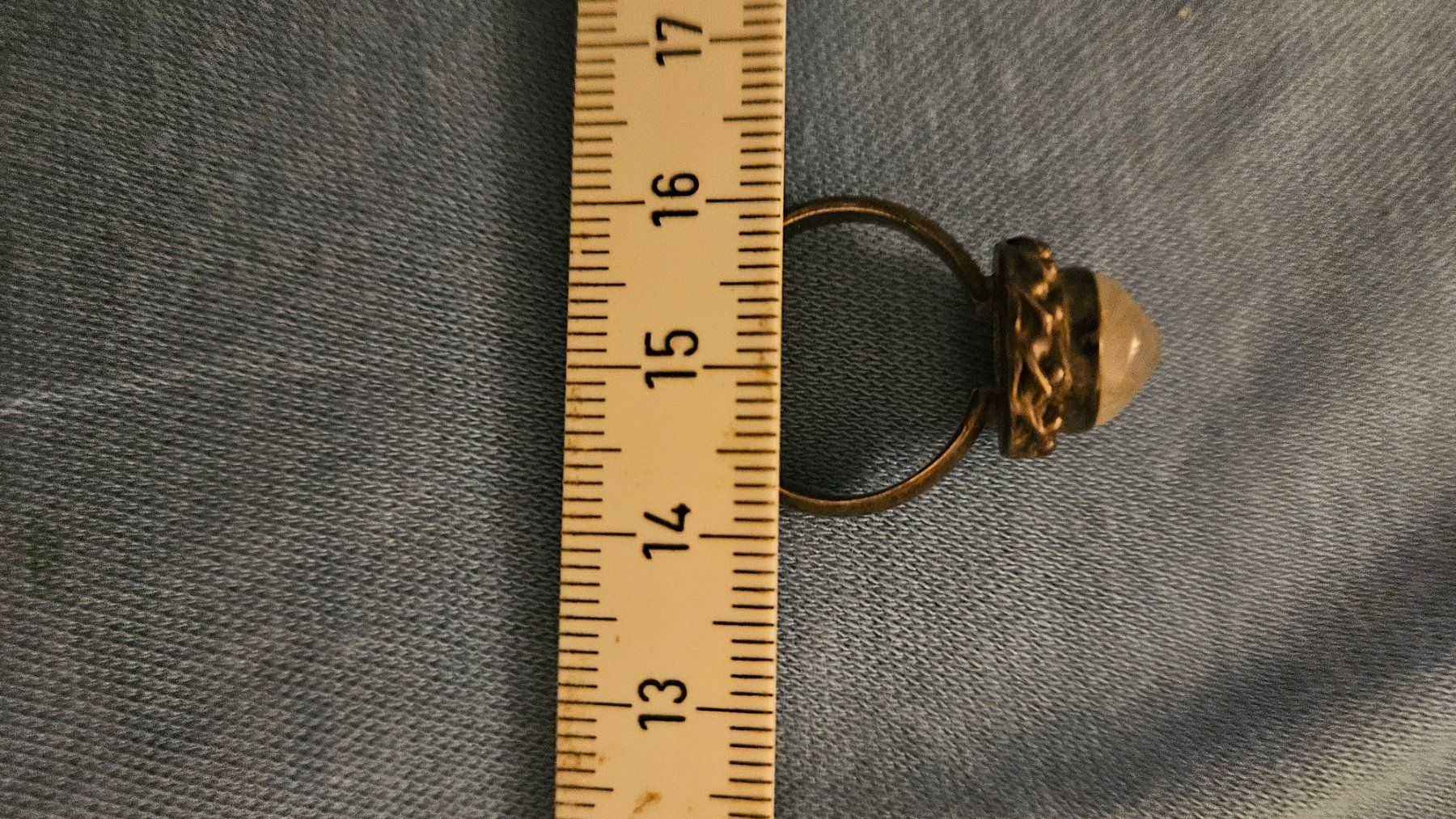 Anelli: Silberring Mondstein Vintage – Usato da Feldbrunnen venduto da Kolosseum111 3