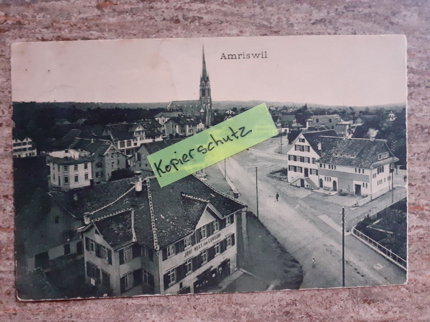 Cartoline postali: Amriswil AK Thurgau Bezirk Arbon – Usato da Küssnacht am Rigi venduto da cartolina-1