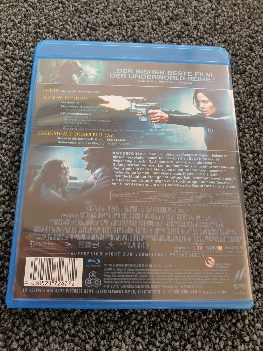 Tutti i DVDs: UNDERWORLD – Usato da Ruswil venduto da jan_bxl5 1