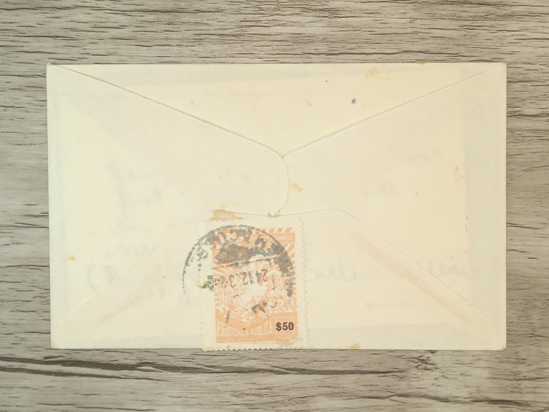 Tutti i francobolli: TR56 Enveloppe + Timbre Mozambique 1963 – Usato da Cousset venduto da Patrick_Collections 1