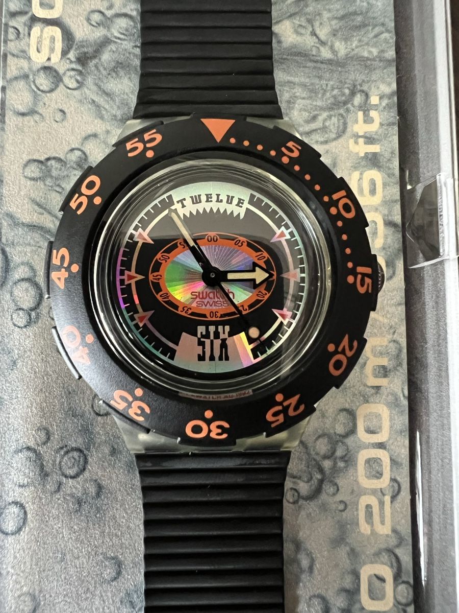 Swatch Orologi: Swatch Scuba 200 (SDK110) Tech Diving – Nuovo e nell'imballaggio originale da Künten venduto da Spike17 1