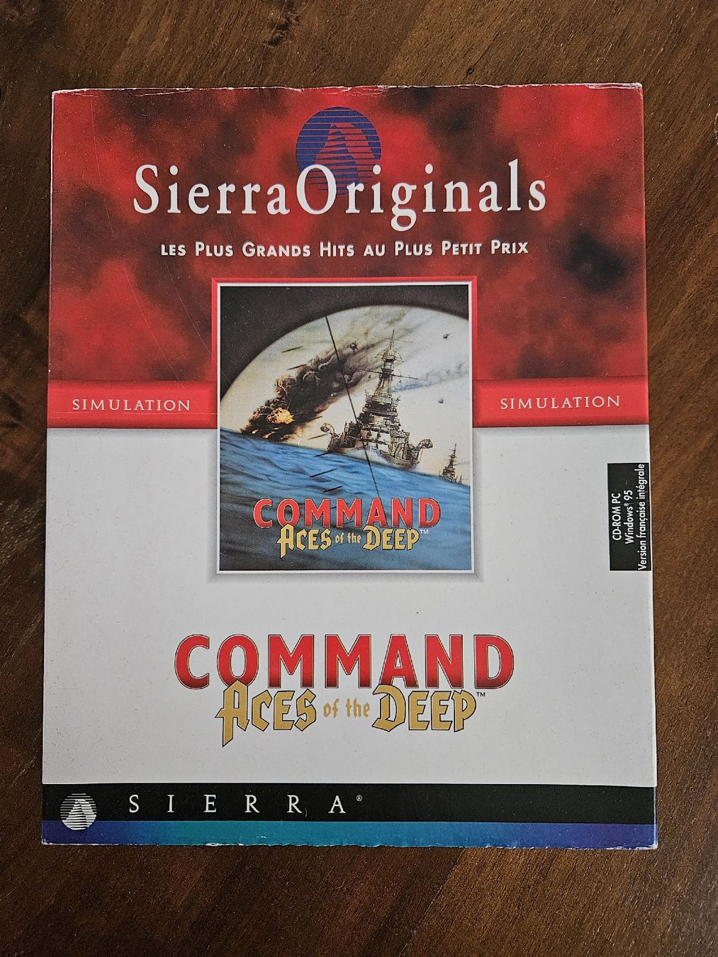Giochi: Command Aces of the deep PC Big box – Usato da Peseux venduto da CatiArt
