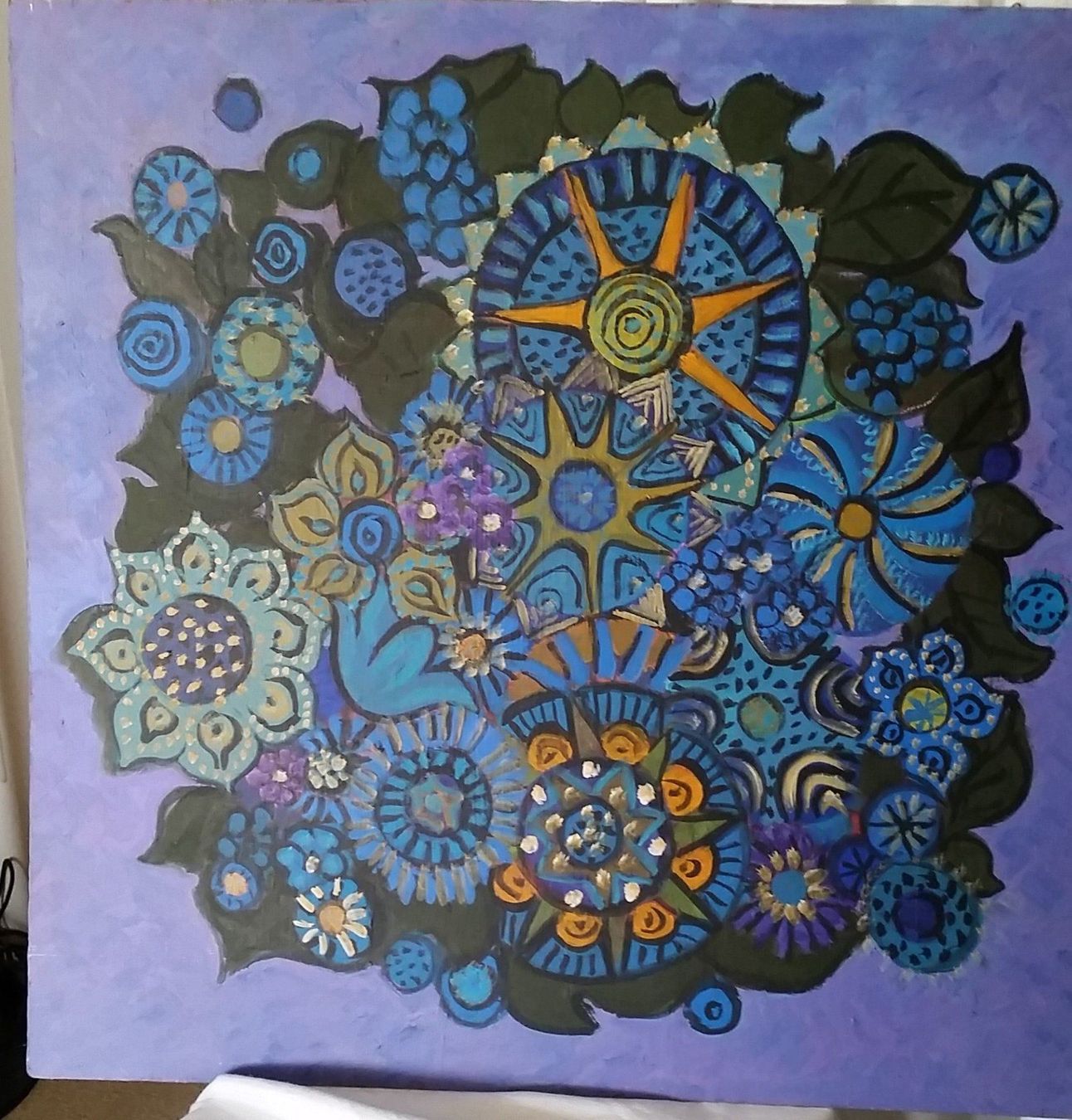 Dipinti: Gemälde; Acryl, 70x70cm – Usato da Herrliberg venduto da AlexandraBopp 1