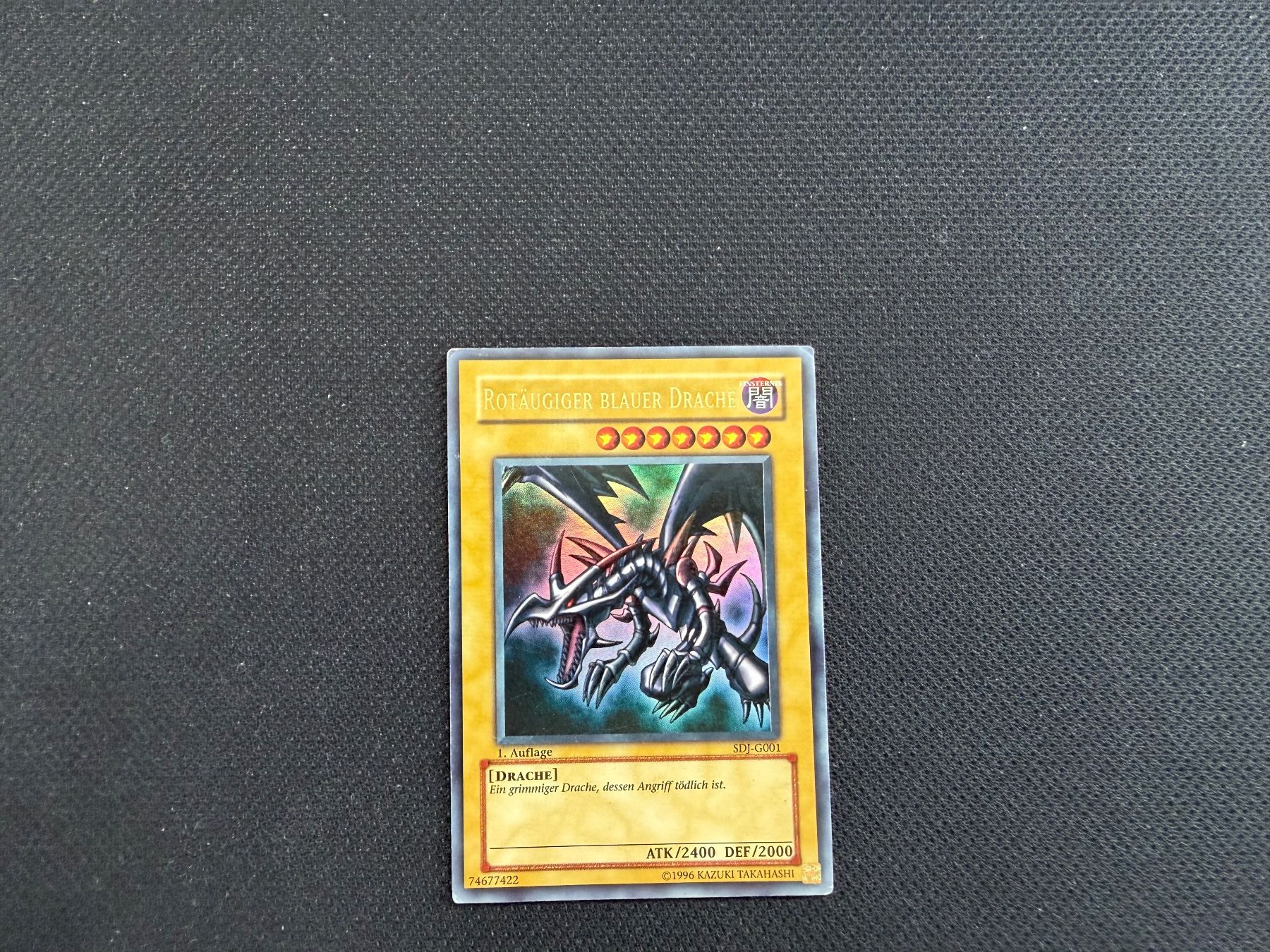 Yugioh Cartes à collectionner: Rotäugiger Blauer Drache - SDJ-G001 – D'occasion à Zürich par mountainwizard00