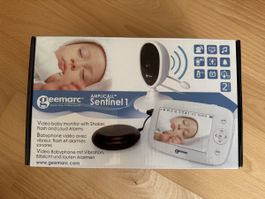 Geemarc Sentinel 1 Video Babyphone mit Vibrationskissen