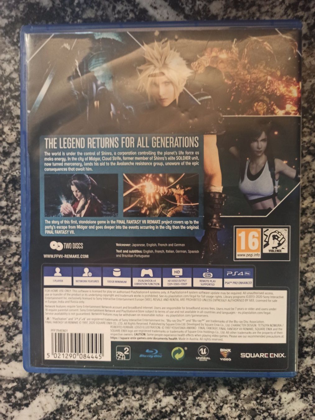 Giochi: Final Fantasy VII Remake PS4 / PS5 – Usato da Oberweningen venduto da mar_87mx 1