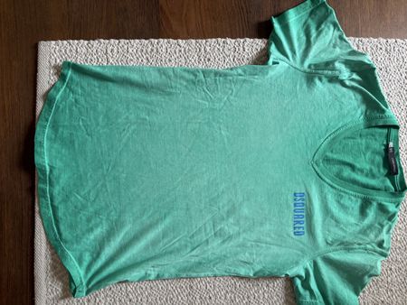 T-Shirt Dsquared2 türkis Grösse S guter Zustand