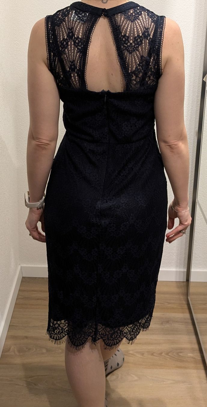 Vila Vestiti: Robe VILA noire en dentelle, taille 34 – Nuovo (secondo la descrizione) da Morens FR venduto da Lolita1802 1