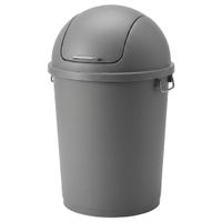 IKEA KNODD Abfalleimer mit Deckel 40L grau (2x)