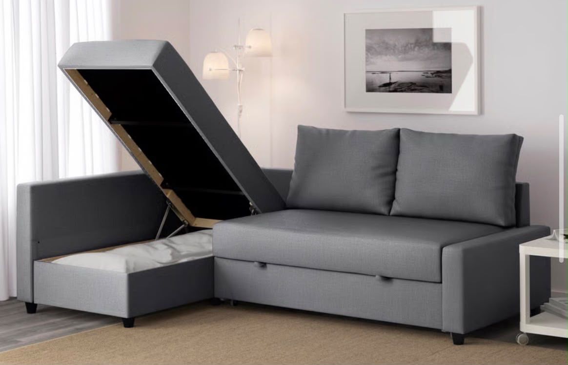 Sofas: Sofa/Bettsofa grau Friheten – D'occasion à Birrwil par nat_52jl 4