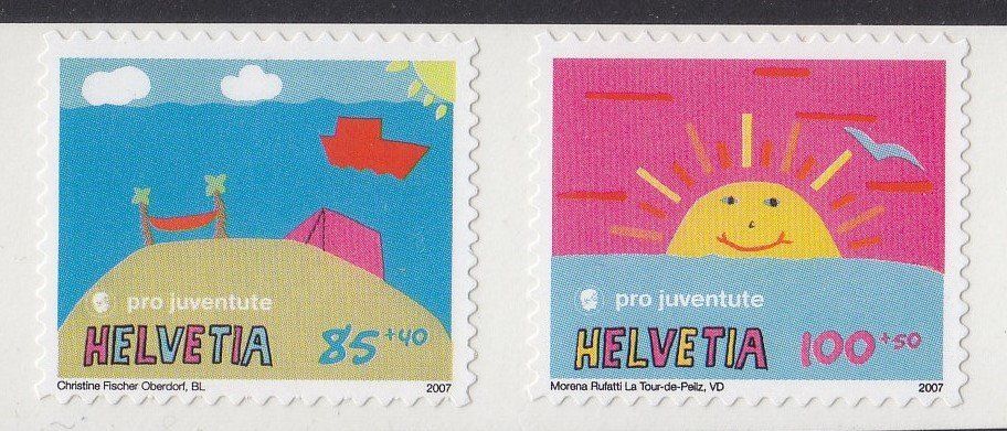 Tutti i francobolli: 2007  Pro Juventutesatz aus Markenheft  ** Postfrisch ** – Nuovo (secondo la descrizione) da Adliswil venduto da Aenti