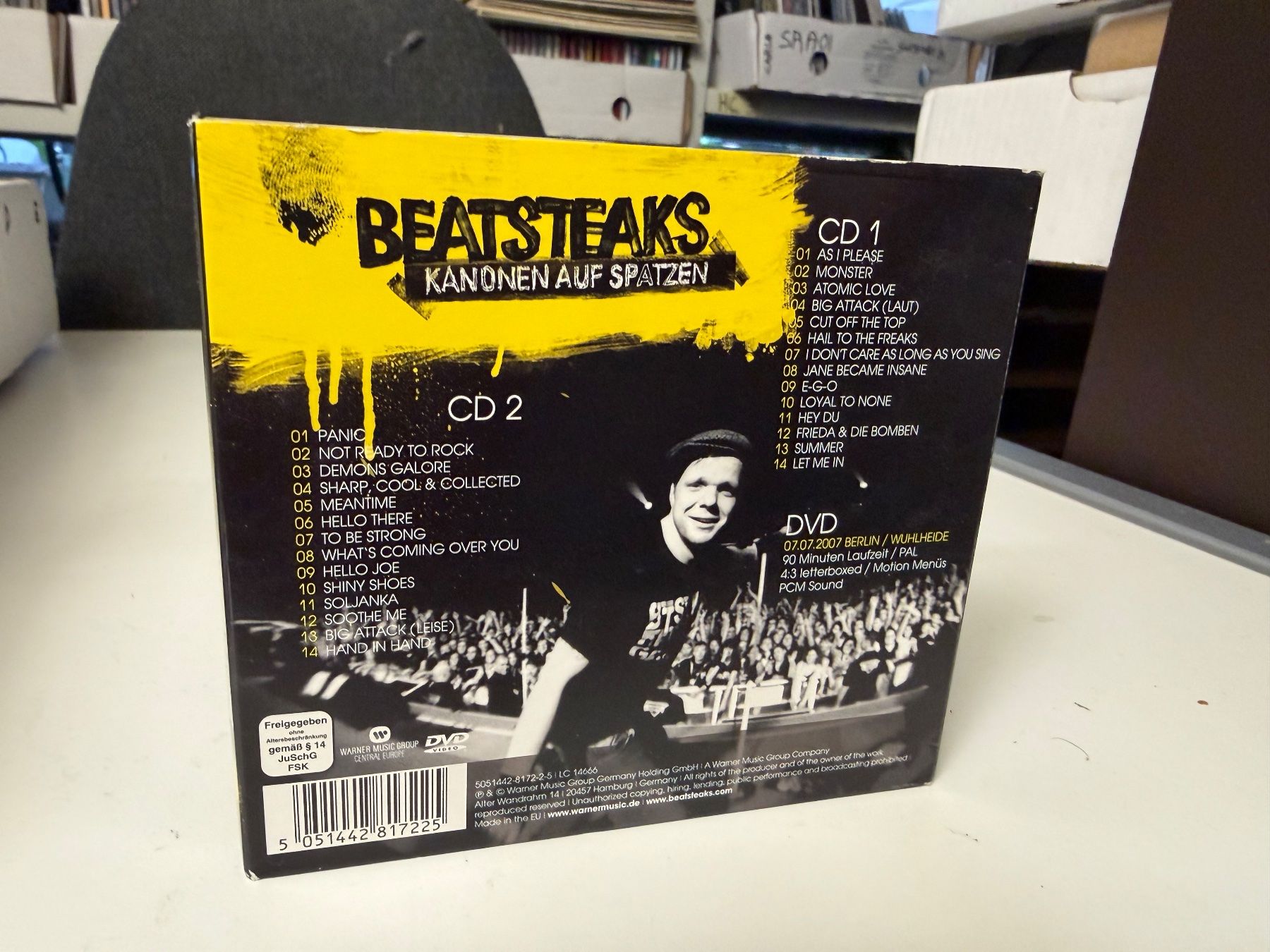 CD: Beatsteaks - Kanonen Auf Spatzen - HD23A – Usato da Küsnacht ZH venduto da swisssales.net 1