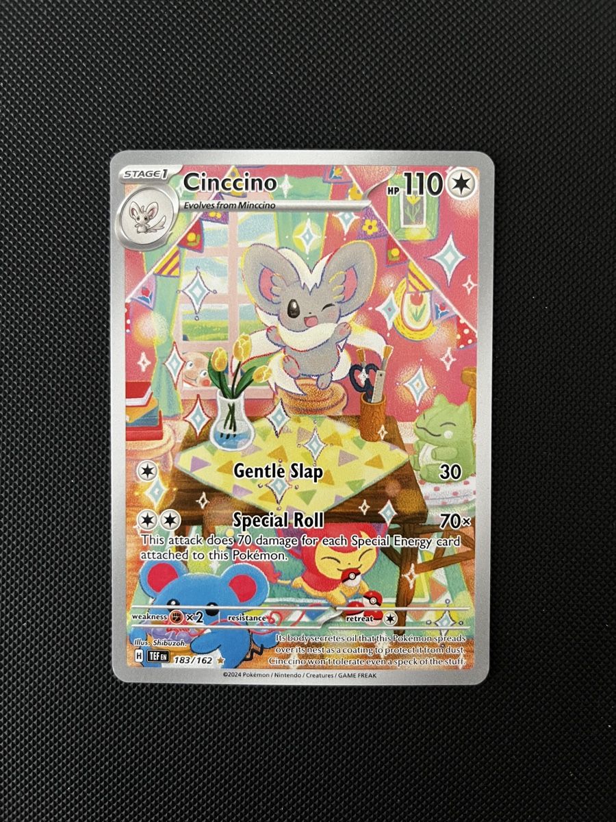 Pokémon Carte collezionabili: Cinccino TEF 183/162 – Nuovo (secondo la descrizione) da Cham venduto da stellarsky