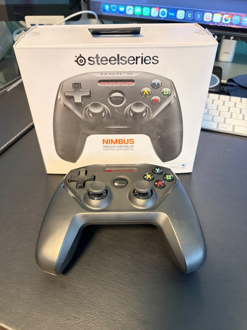 Steelseries Controller: Steelseries Controller Nimbus Bluetooth für Apple Produkte – Usato da spreitenbach venduto da starion05