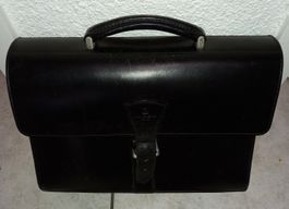 Aktentasche 39x34x12 cm, Echtleder, Ludwig Reiter Wien