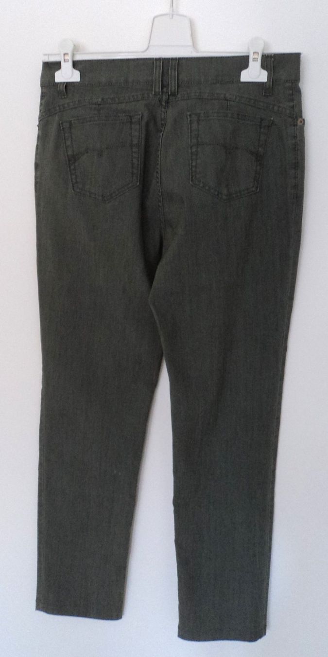 Jeans: Damenjeans, Farbe: Grün/Grau, Gr. 42 – Nuovo (secondo la descrizione) da Basel venduto da maripas17 1