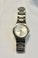 Rotary Unisex 'ELITE' Sapphire Glass Swiss Made Date S.Steel